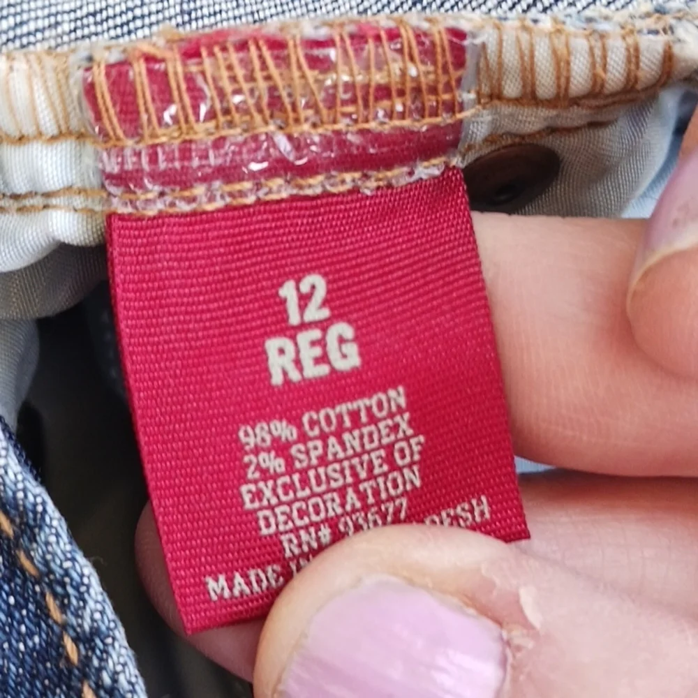 Arizona Boys straight leg jeans size 12